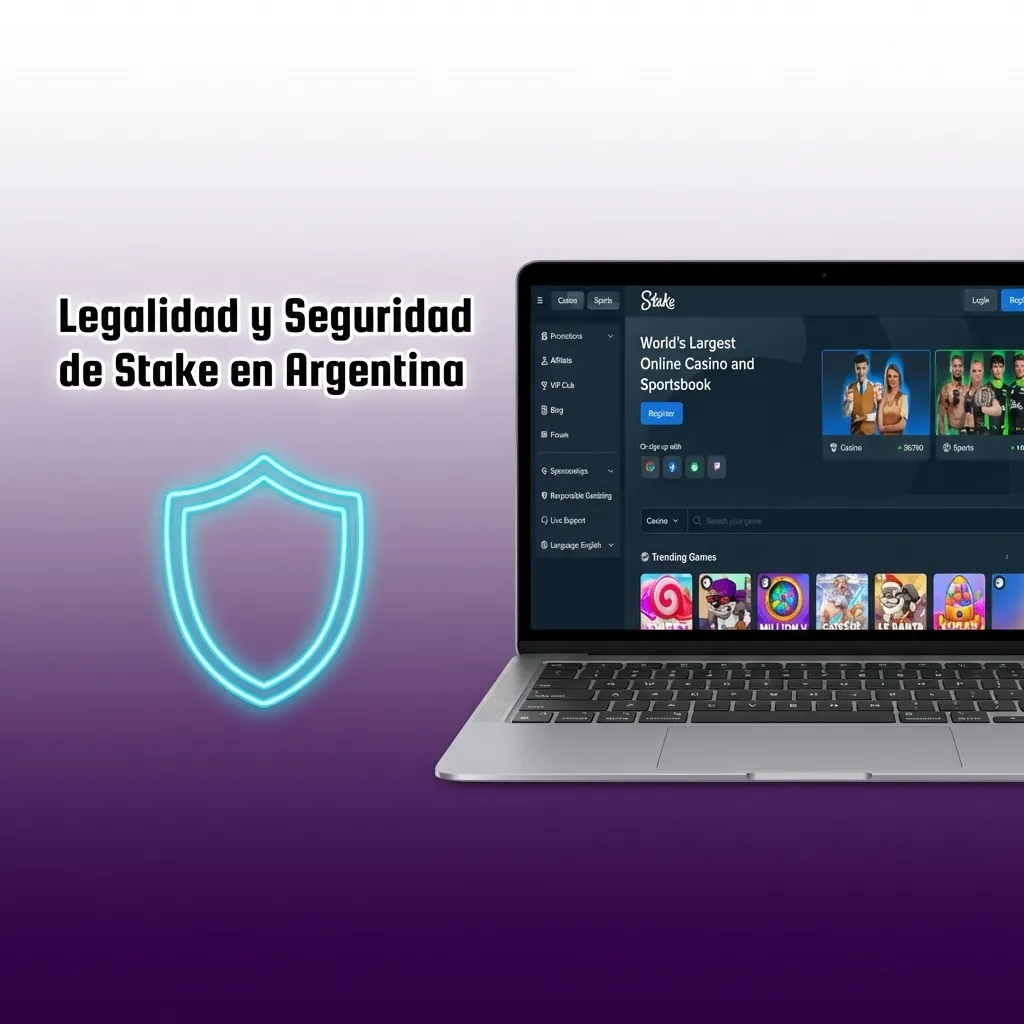 Stake opera con licencia de Curazao y protección SSL de 256 bits garantizando seguridad en transacciones en Argentina