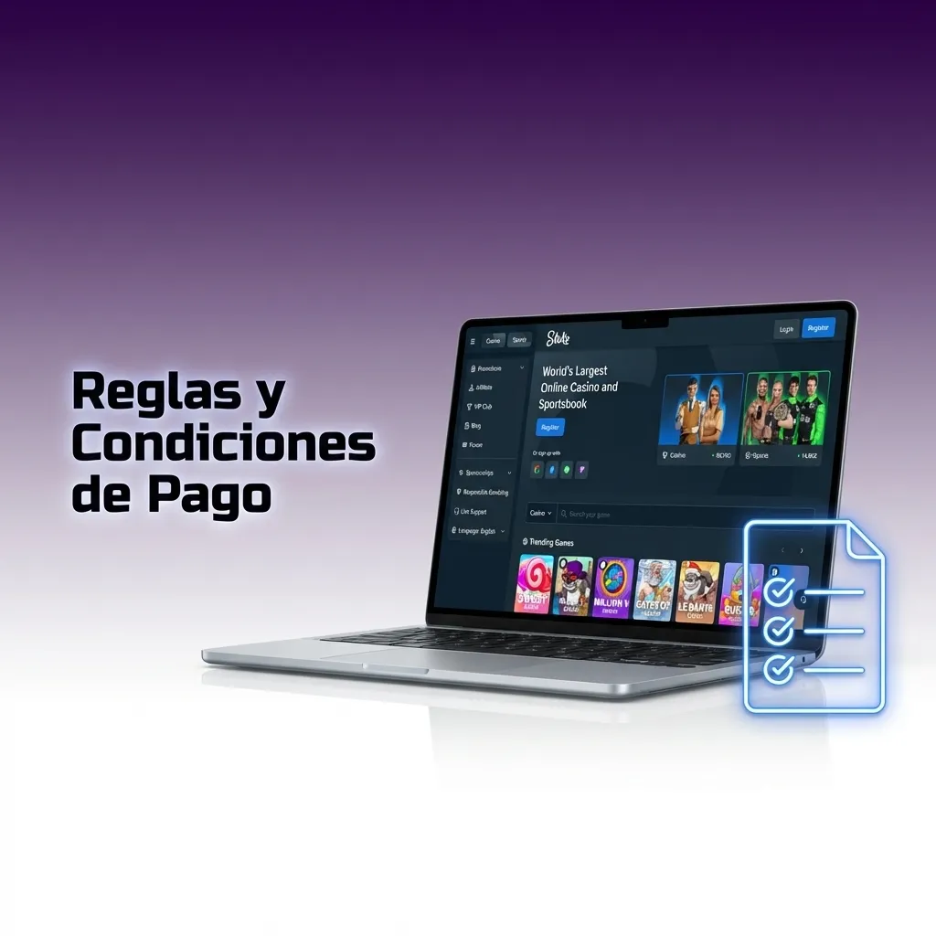 Stake's payment rules page showing KYC verification, same-method withdrawal policy, and transaction requirements.